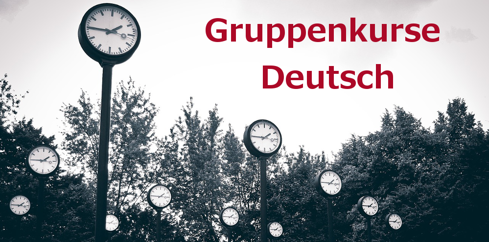 Clocks in Duesseldorf Volksgarten